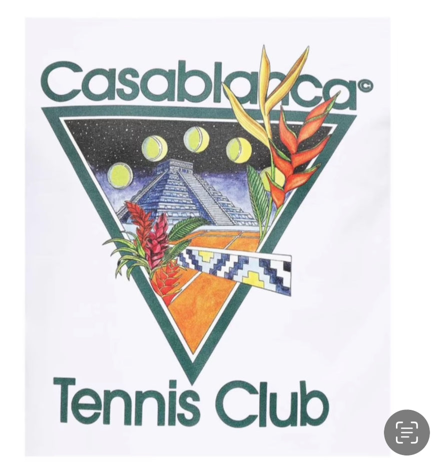 Casablanca tennis club t-shirt